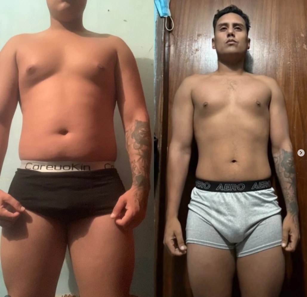 Pérdida de grasa de un asesorado